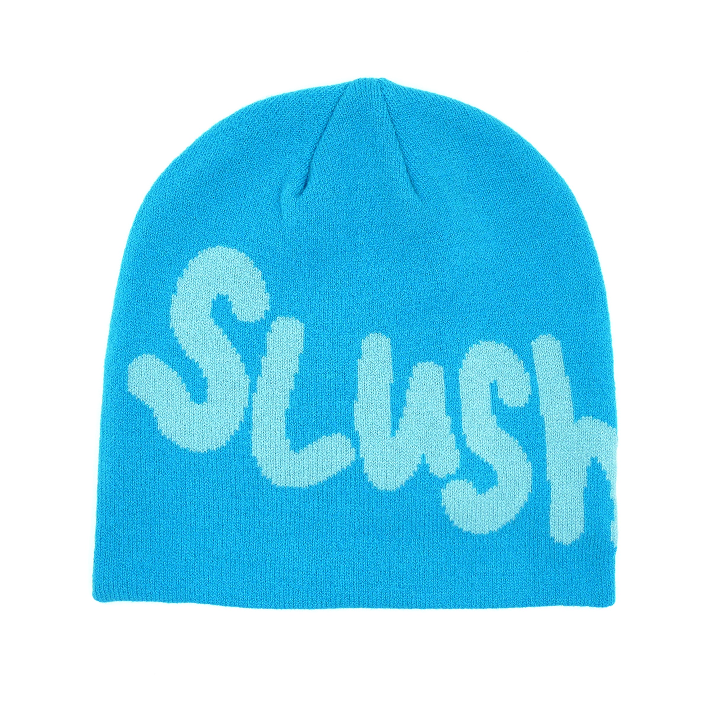 Scribble Skull Cap Beanie (Blue) headwear Slushcult    Slushcult