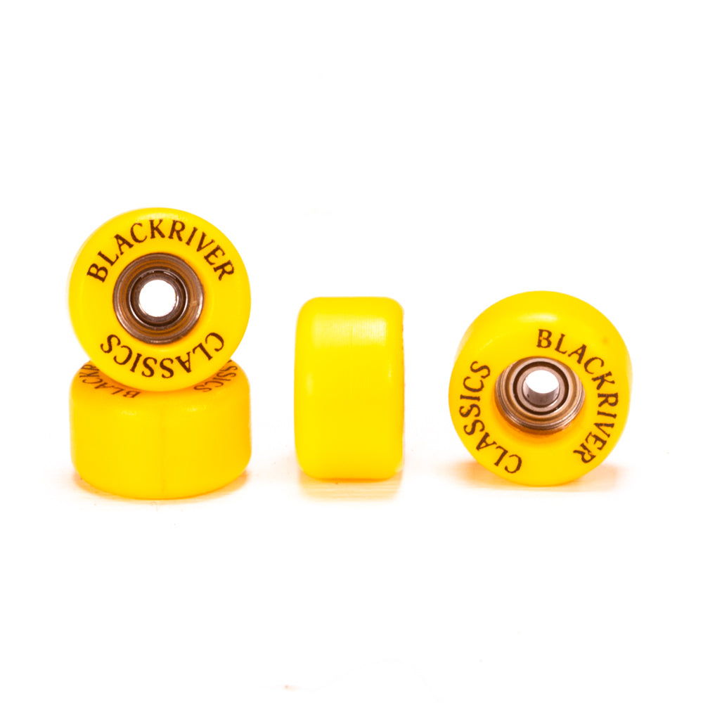 Blackriver Wheels "Classics" Yellow MINI Skate Shop Blackriver    Slushcult