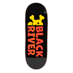 Blackriver 7 Ply "Riverlabel Letters" Pro Fingerboard Deck MINI Skate Shop Blackriver    Slushcult