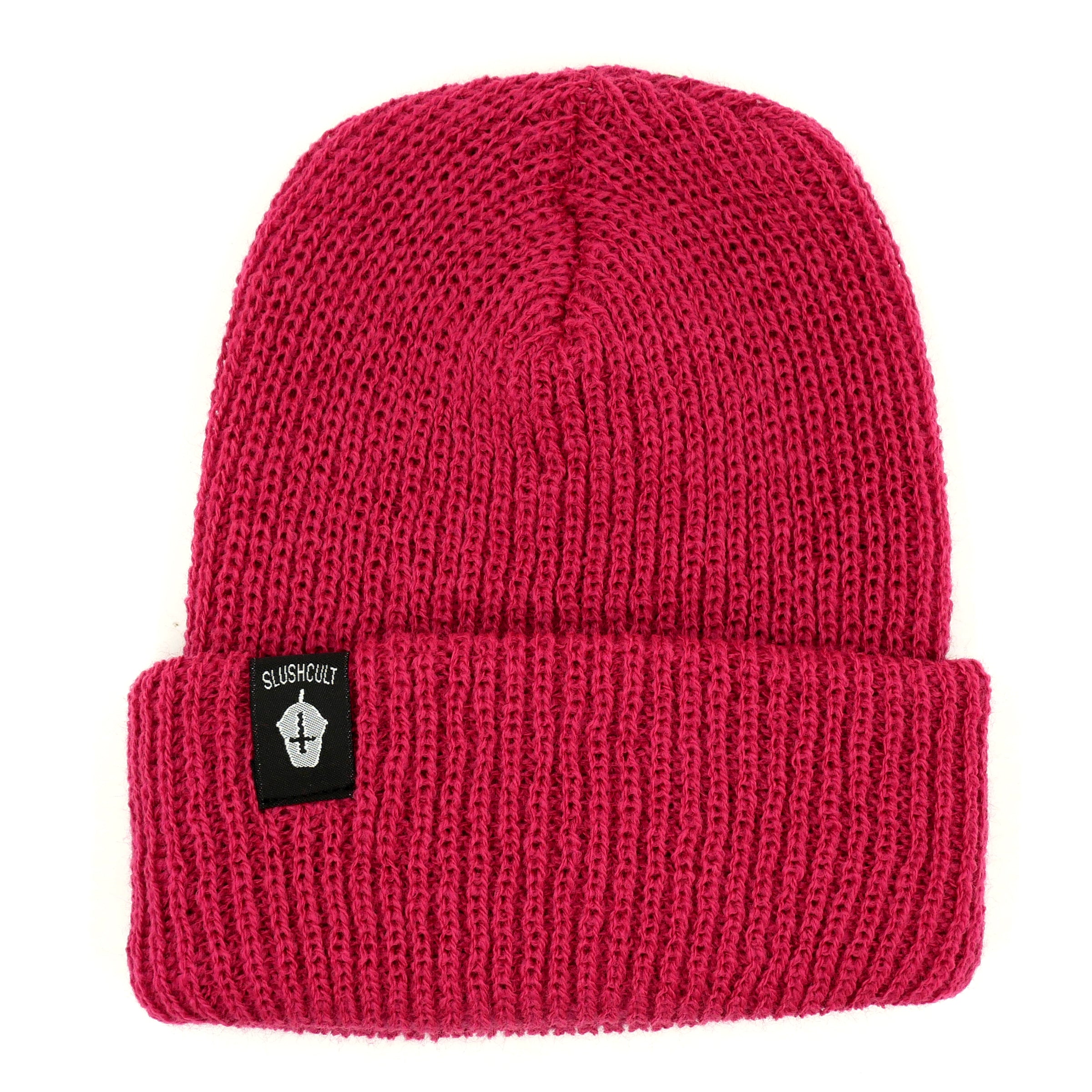 Slushcult® Core Beanies Headwear Slushcult Raspberry   Slushcult