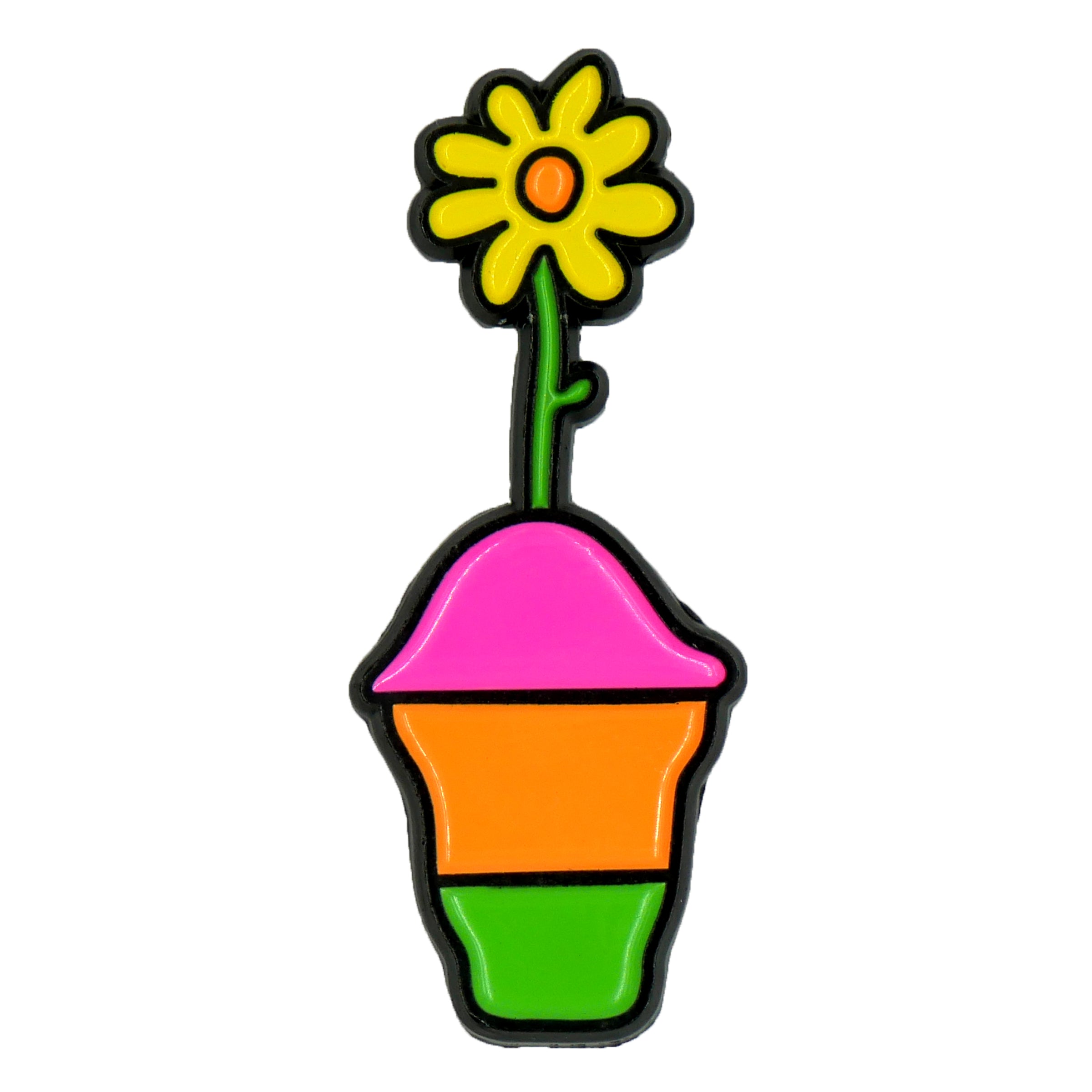 Daisy Cup Enamel Pin Pins Slushcult    Slushcult