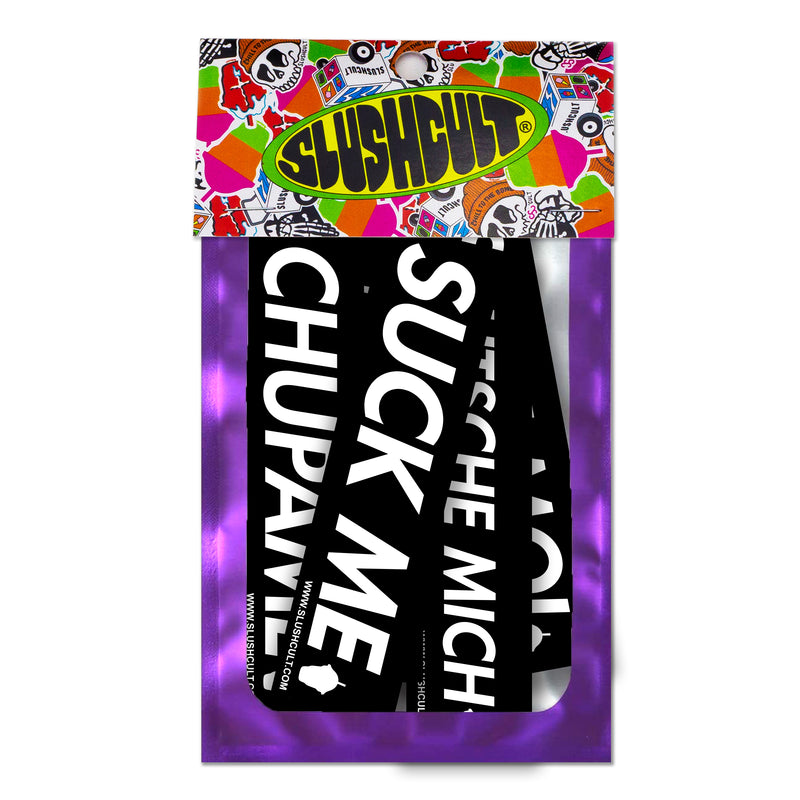 Slushcult "Suck Me" Sticker Pack Accessories Slushcult    Slushcult