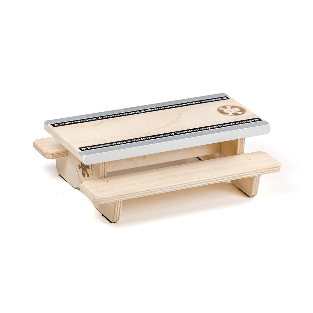 Blackriver Ramps Mini Picnic Table Fingerboard Obstacles Blackriver    Slushcult